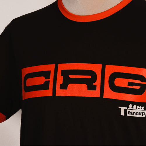 *Abverkauf* T-Shirt Orange/Schwarz - T-Shirt black&orange CRG