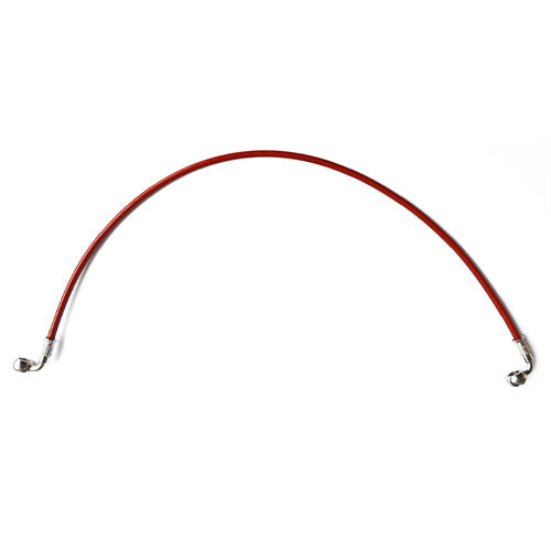 Ösenbremsschlauch 635mm rot Mini - Eyelet brake tube mm.635 red mini