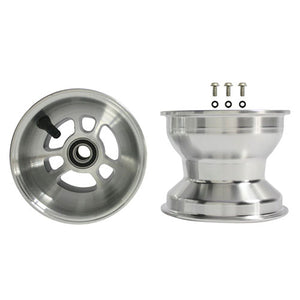 Aluminium Vorderradfelge H110 Mini komplett - Aluminum front rim H110 mini complete