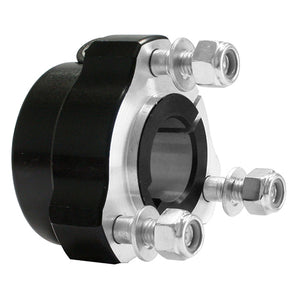 Hinterradnabe 25x40 schwarz komplett - Rear hub 25x40 black complete