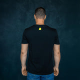 T-Shirt Bengio - Schwarz weiß/gelb